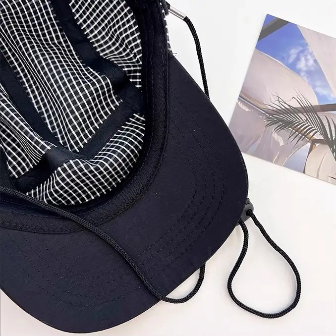 Women Duck Tongue Hat with Drawstring Sunscreen — feature 7