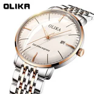 Women's Pink Quartz Wristwatch with Rose Gold Dial — feature 1