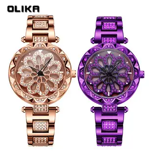 Women's Pink Quartz Wristwatch with Rose Gold Dial — feature 4