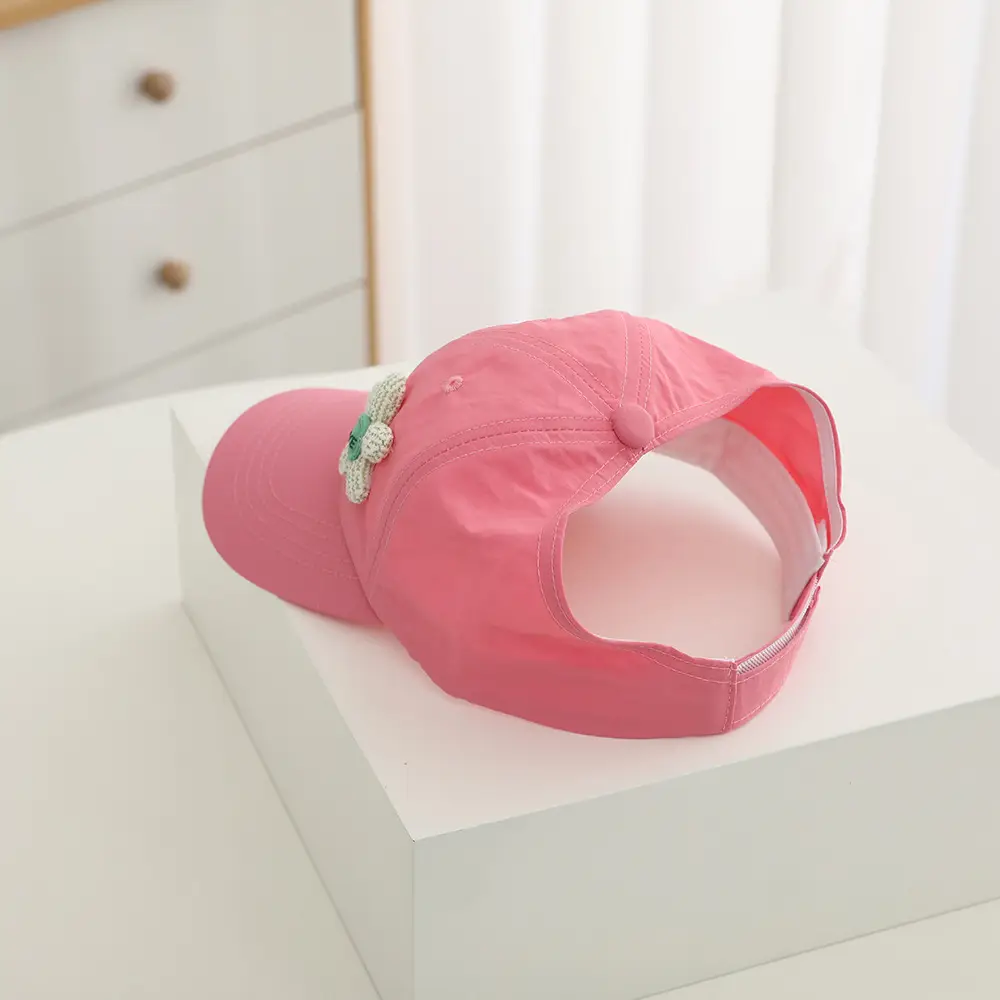 Girls Yellow Flower Sunglasses Cap Summer Hat — feature 14