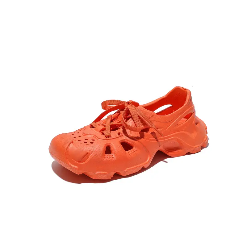 Orange EVA Kids Shoes Summer Beach Wear