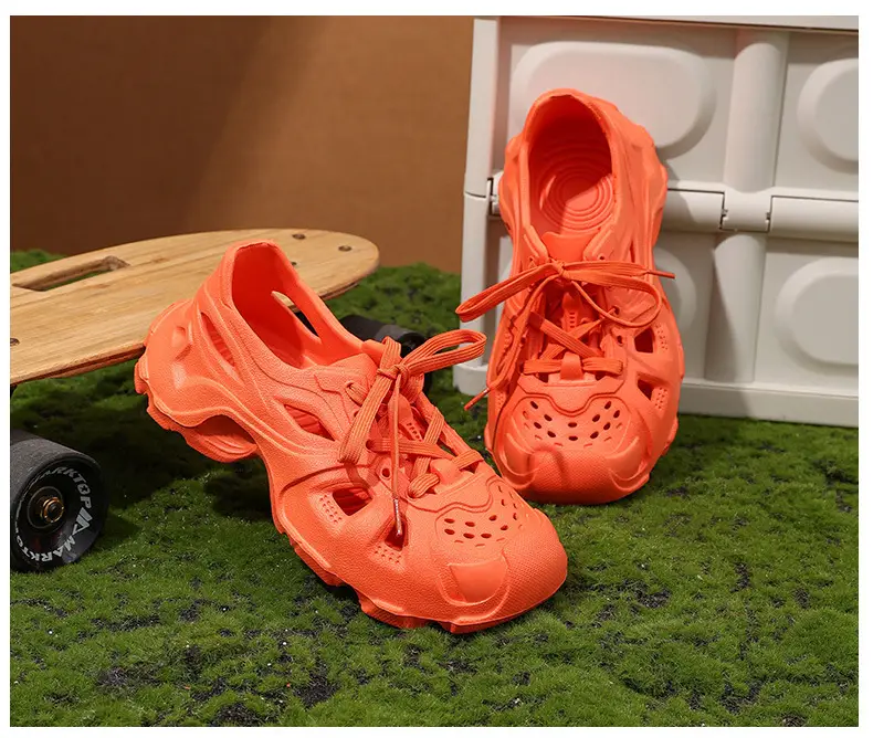 Orange EVA Kids Shoes Summer Beach Wear — feature 23