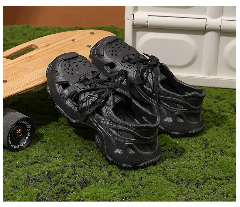 Orange EVA Kids Shoes Summer Beach Wear — feature 36