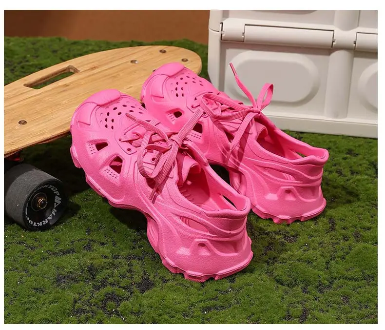 Orange EVA Kids Shoes Summer Beach Wear — feature 40