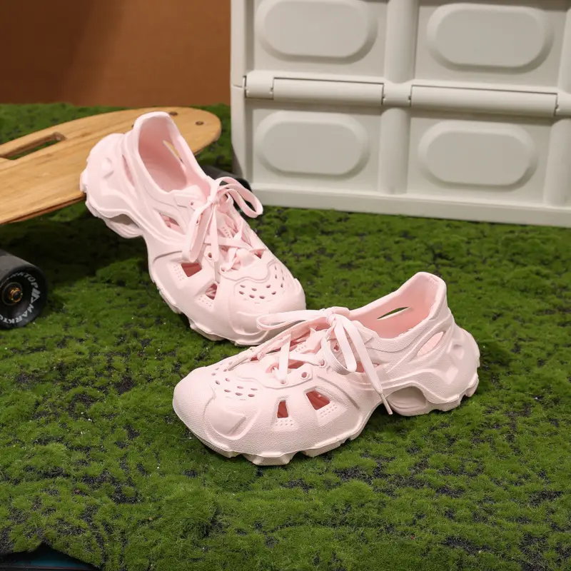 Orange EVA Kids Shoes Summer Beach Wear