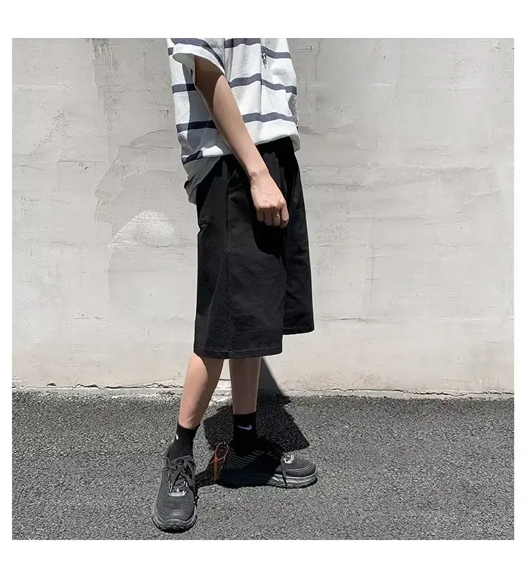 Men's Grey Loose Fit Casual Shorts Summer Wear — feature 13