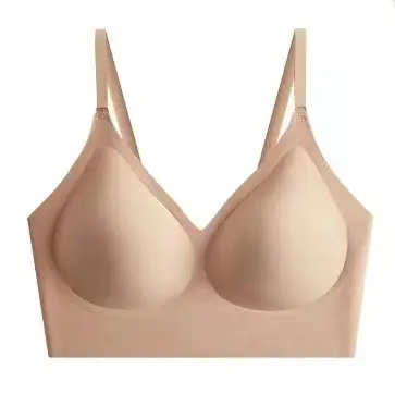 Liquid Foundation Invisible Dressing Pervious Summer Clouds Underwear No Size Large Chest Small Sports Seamless Vest Bra