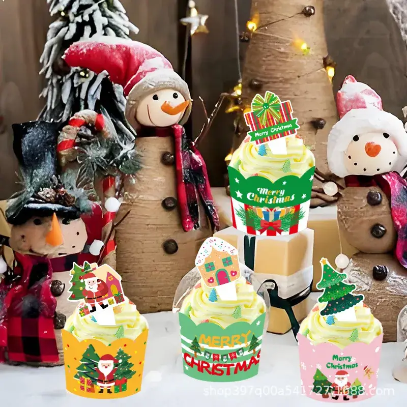 New Christmas Decorative Cup Set of 6 - Image 6