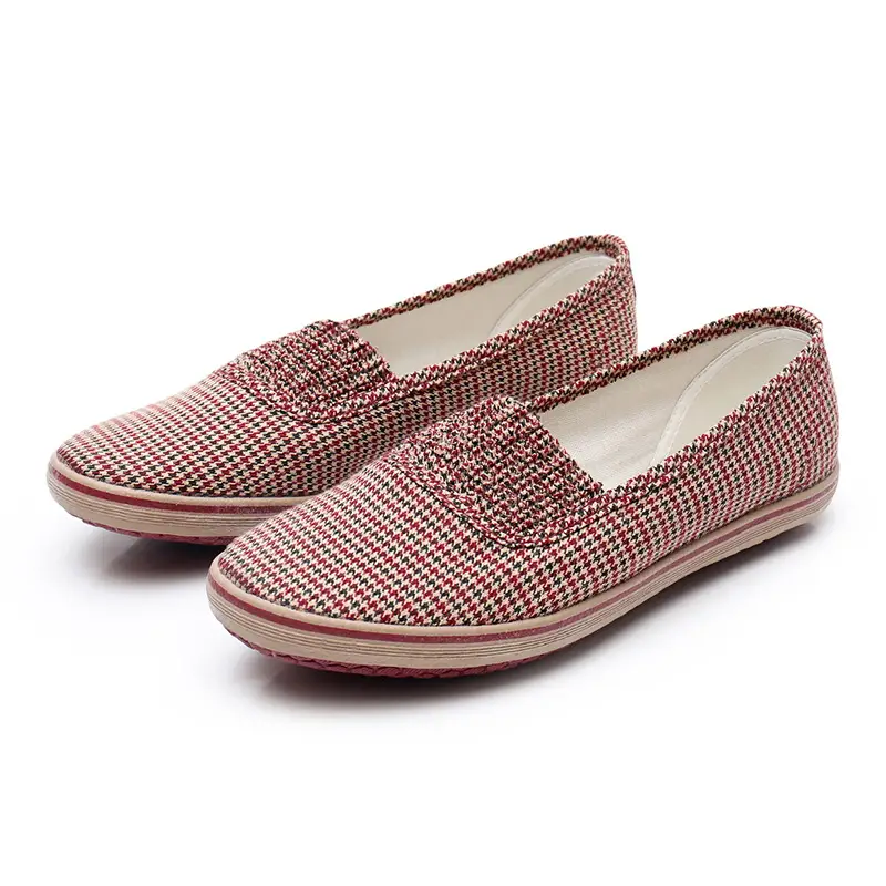 Lutai Women's Shoes Soft Sole Not Tired Feet Casual Shoes Mom Shoes Work Shoes Flat Shoes Slip-on Lazy Shoes Women's Shoes - Image 17