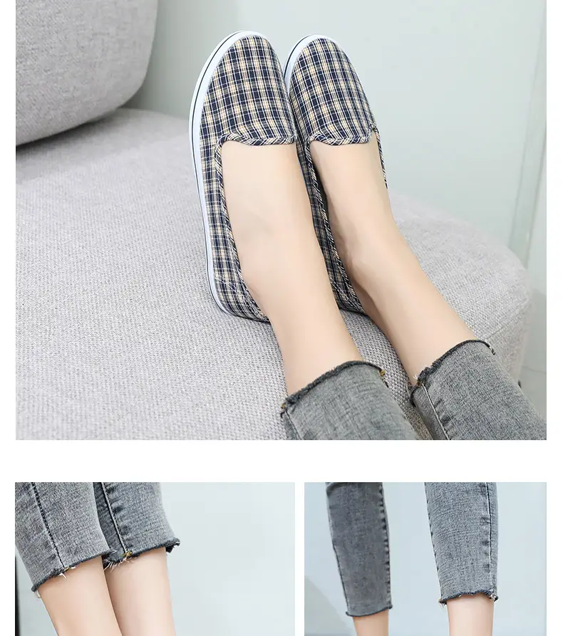 Lutai Women's Shoes Soft Sole Not Tired Feet Casual Shoes Mom Shoes Work Shoes Flat Shoes Slip-on Lazy Shoes Women's Shoes — feature 21