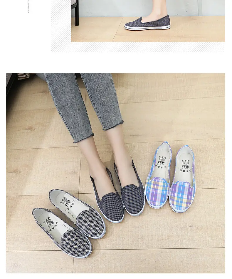Lutai Women's Shoes Soft Sole Not Tired Feet Casual Shoes Mom Shoes Work Shoes Flat Shoes Slip-on Lazy Shoes Women's Shoes — feature 25