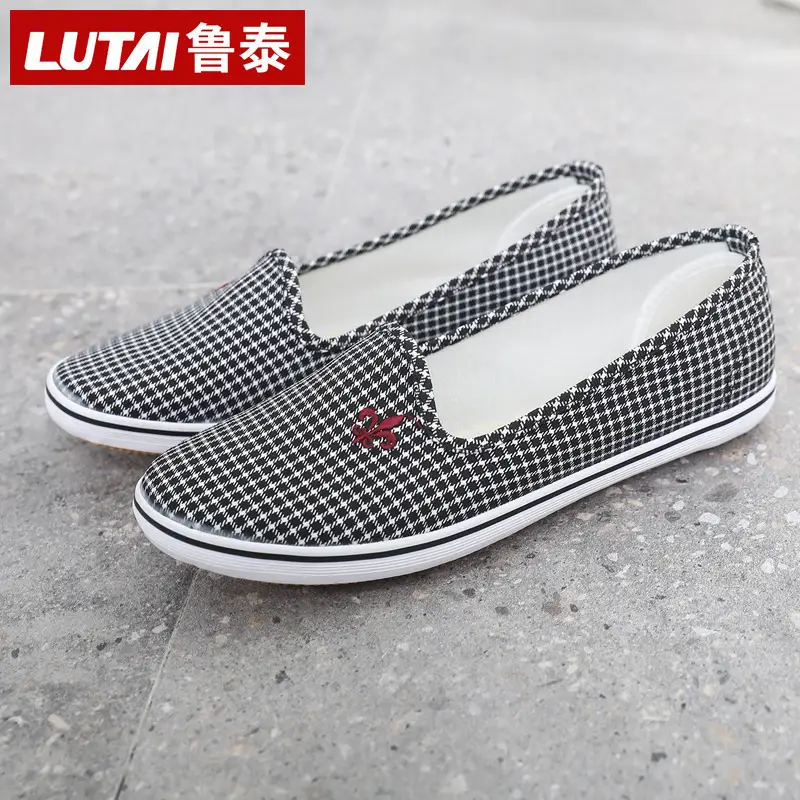 Lutai Women's Shoes Soft Sole Not Tired Feet Casual Shoes Mom Shoes Work Shoes Flat Shoes Slip-on Lazy Shoes Women's Shoes - Image 8