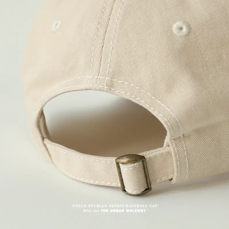 Korean Bear Cap Blue Black White Baseball Cap — feature 6