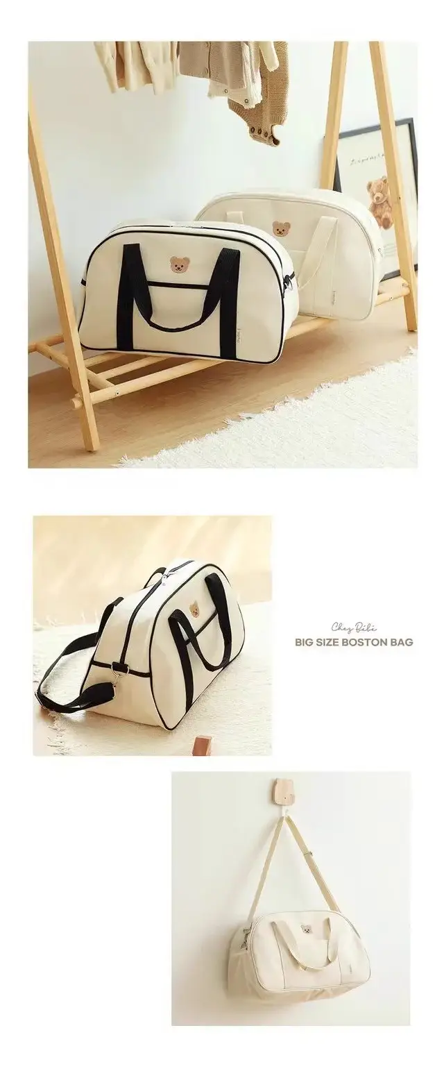 White Large Capacity Baby Handbag 2023 — feature 9