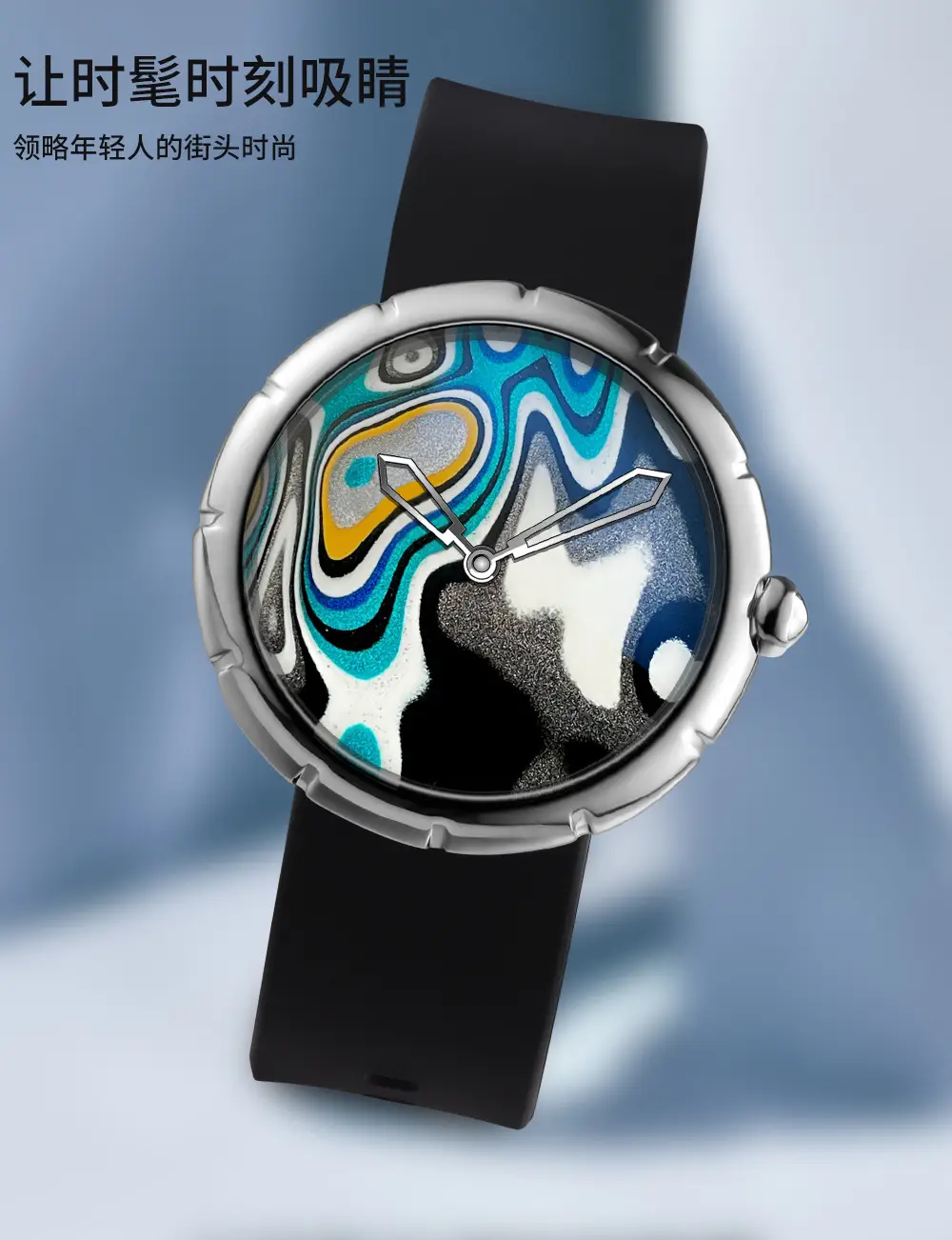 Men's Famous Brand Casual Blue Dial Watch — feature 12
