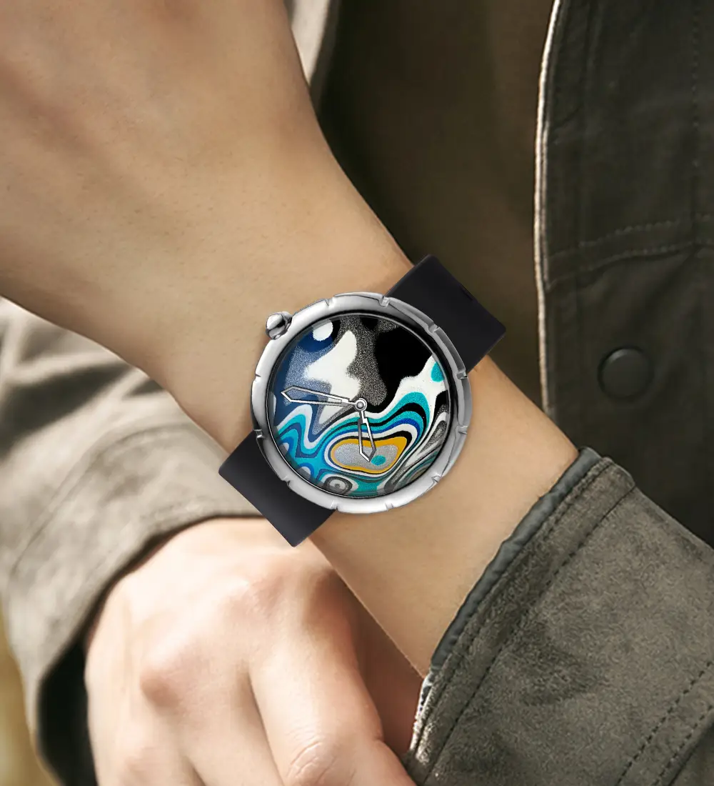 Men's Famous Brand Casual Blue Dial Watch — feature 13