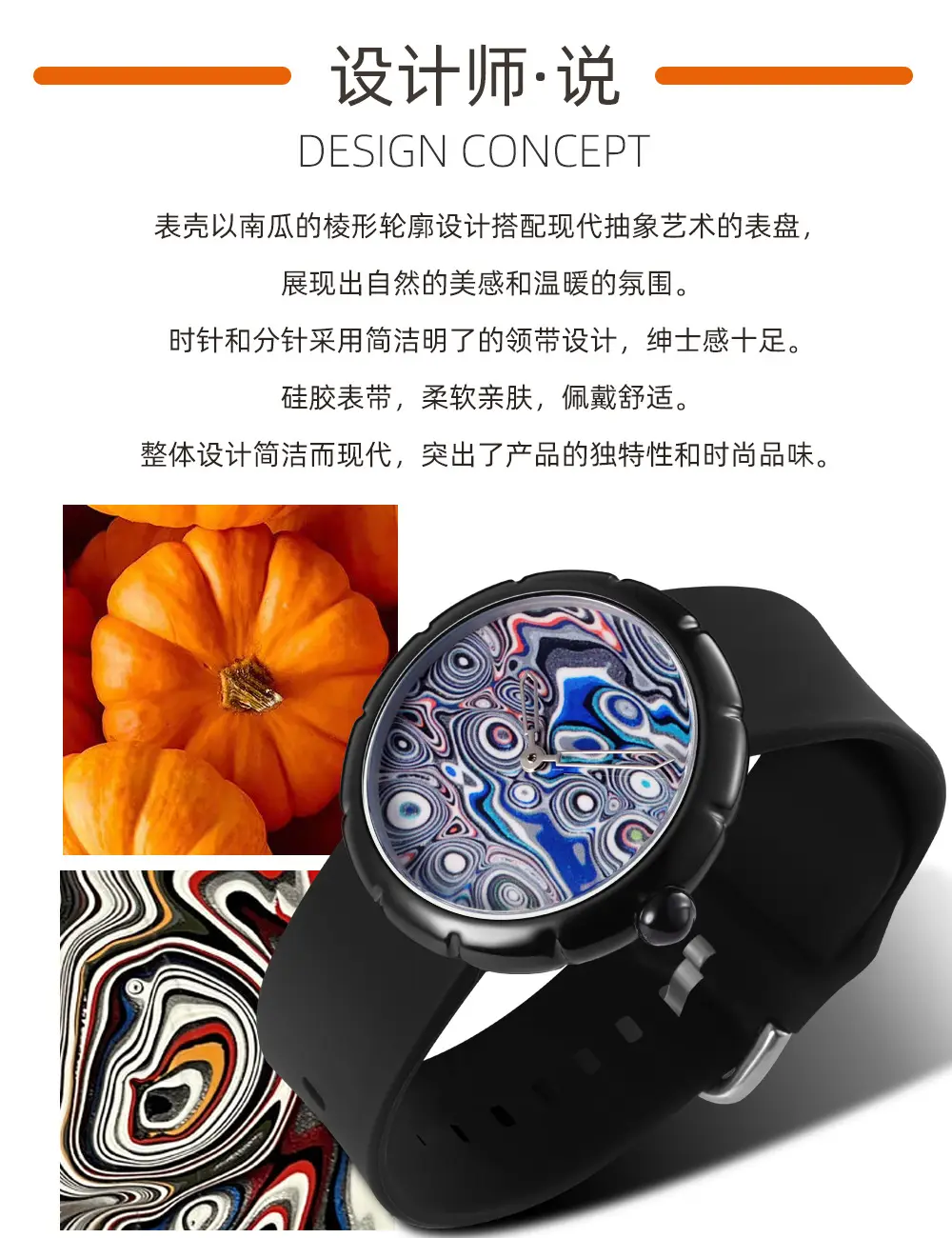 Men's Famous Brand Casual Blue Dial Watch — feature 4