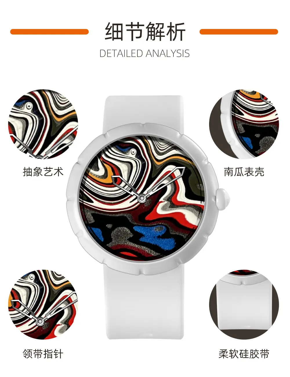 Men's Famous Brand Casual Blue Dial Watch — feature 6