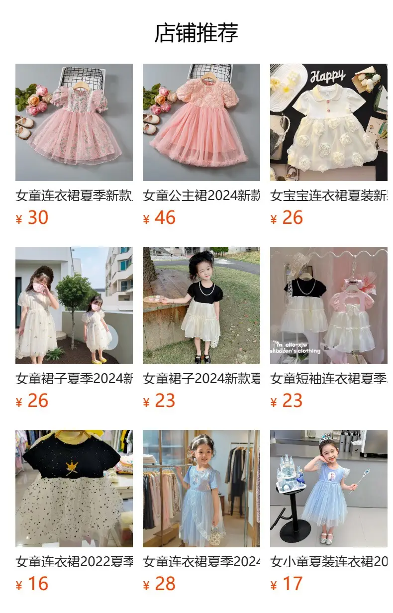 Black Sleeveless Girl's Dress Large European Style — feature 1