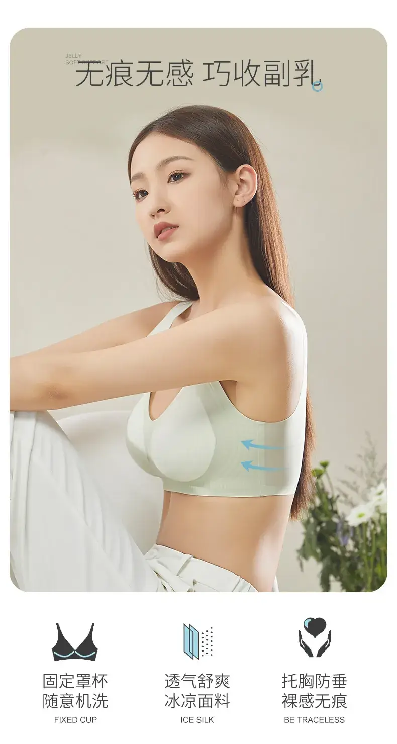 Non-Sultry Strapless Women's Bra Cool Breathable — feature 4