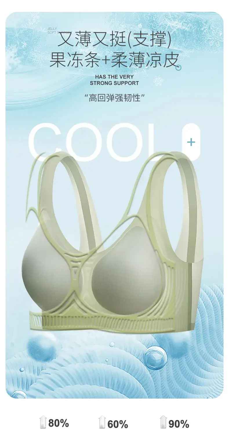 Non-Sultry Strapless Women's Bra Cool Breathable — feature 7