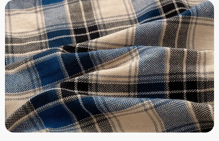Dudu Boys Plaid Shirt & Pants Set Spring — feature 36