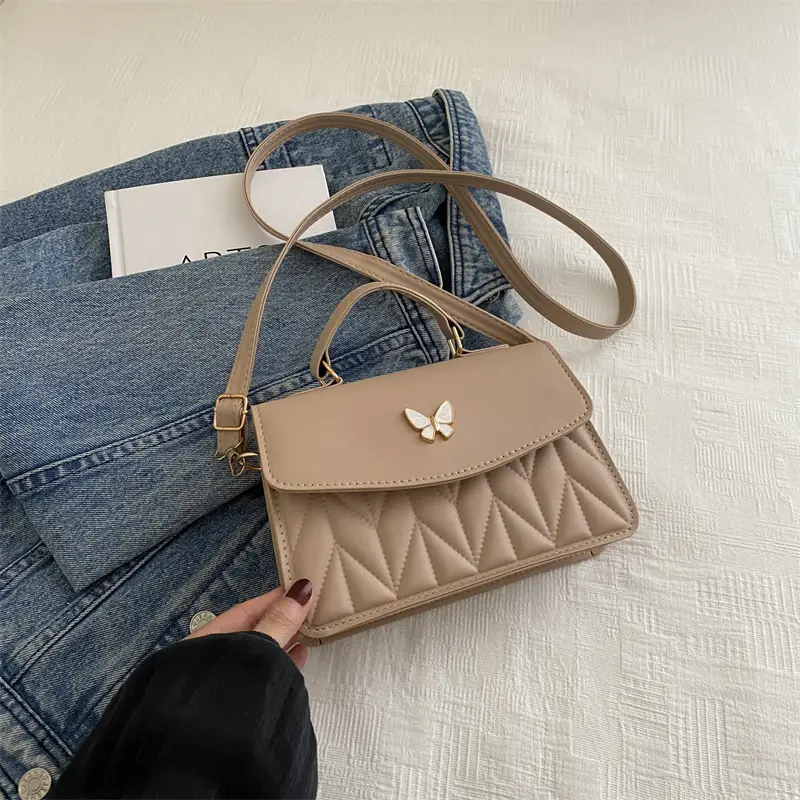 Japanese Style Butterfly Wing Crossbody Bag Brown 2025 - Image 5