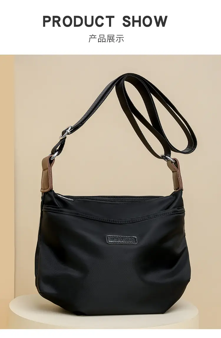 Lightweight Waterproof Nylon Crossbody Bag for Women — feature 15