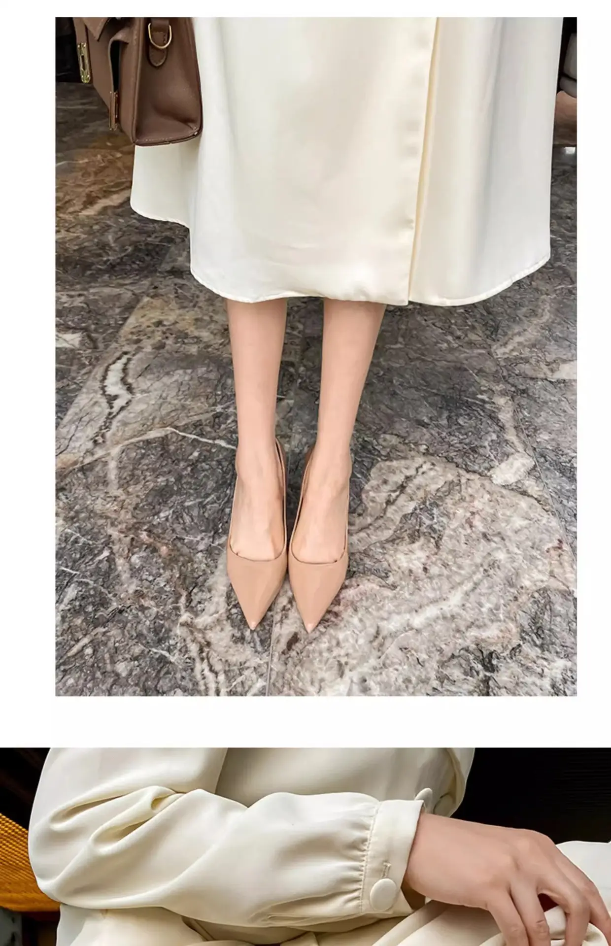 Nude Pointed Toe Stiletto Heels for Women 2023 — feature 3
