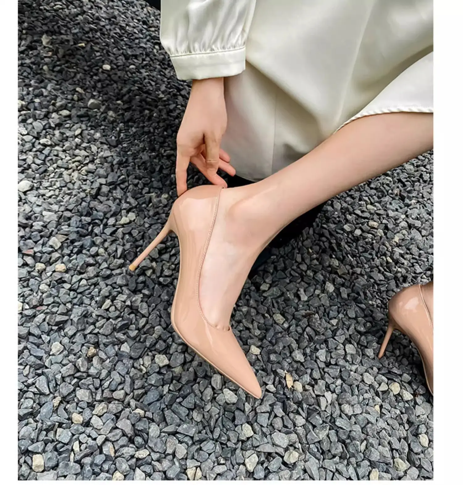 Nude Pointed Toe Stiletto Heels for Women 2023 — feature 7
