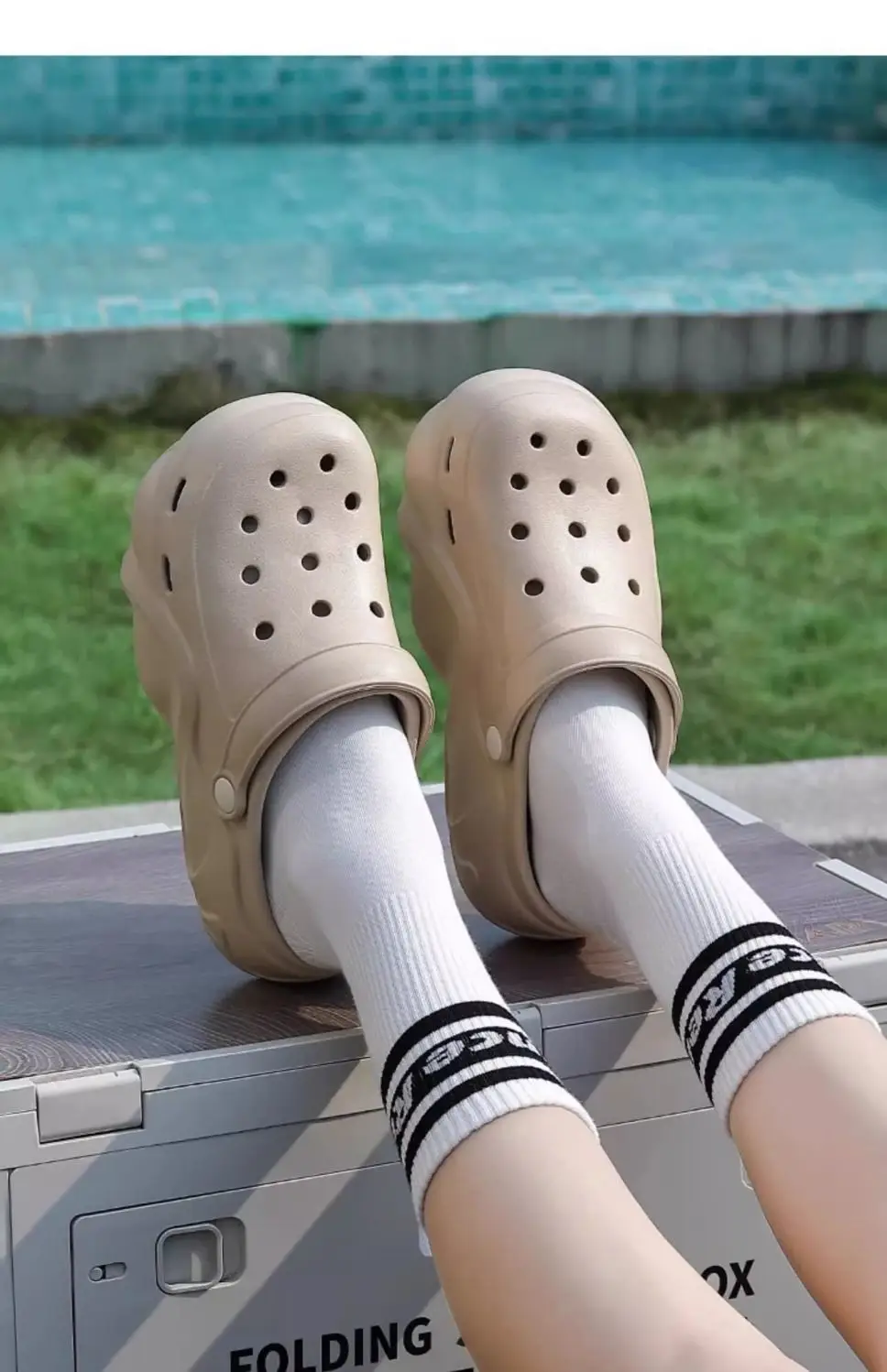 Women's Cute Cactus Crocs Outer Wear Sandals 2025 — feature 6