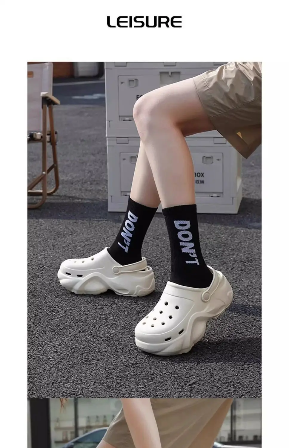 Women's Cute Cactus Crocs Outer Wear Sandals 2025 — feature 8