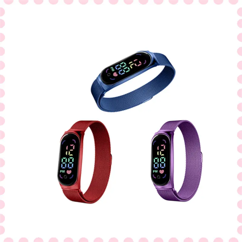 Wholesale LED Watch Mesh Belt Multi Color - Image 7