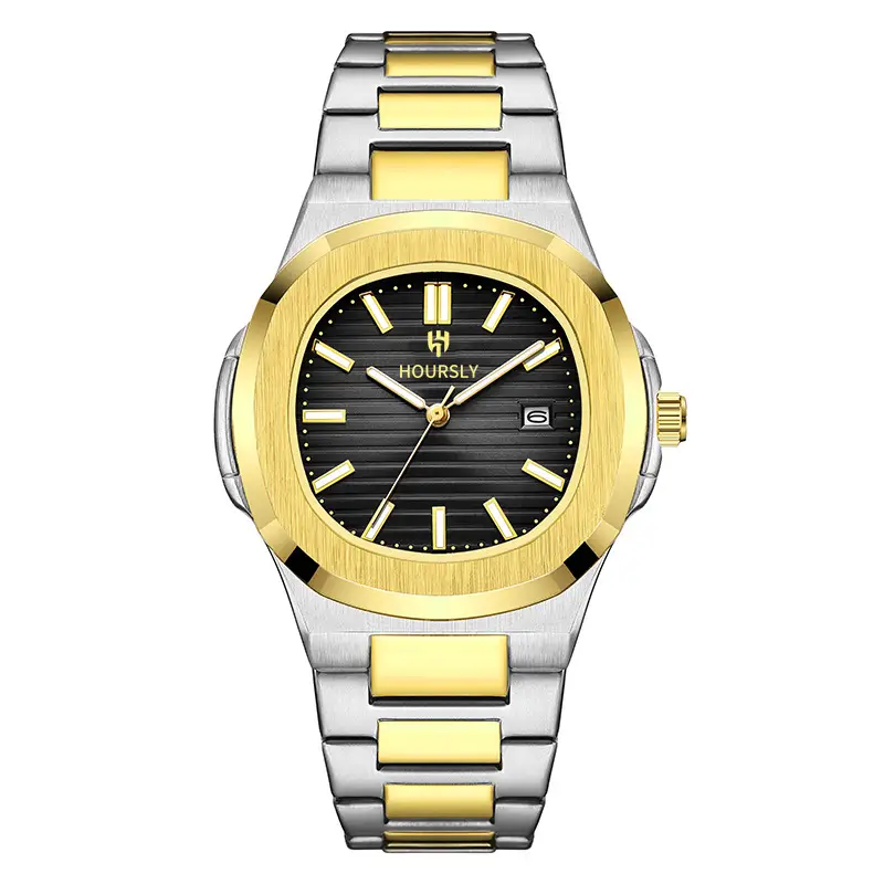 Hoursely Gold Ultra-Thin Men's Quartz Watch - Image 16