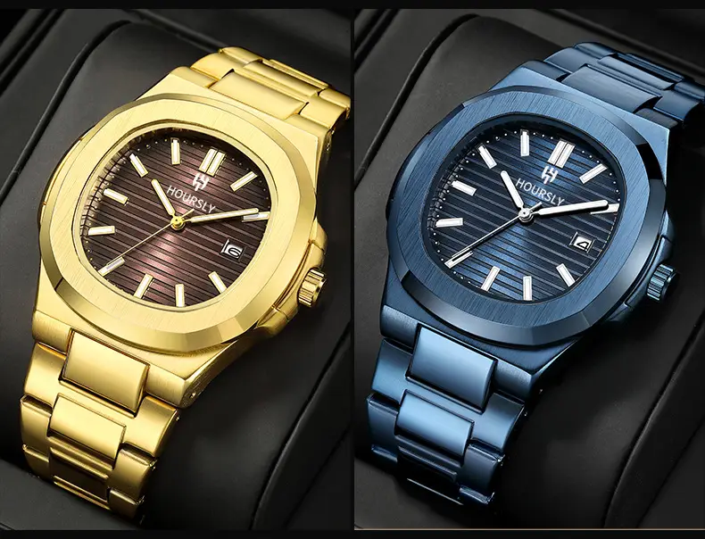Hoursely Gold Ultra-Thin Men's Quartz Watch — feature 15