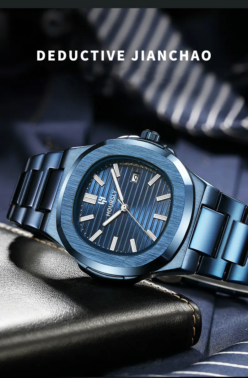 Hoursely Gold Ultra-Thin Men's Quartz Watch — feature 17