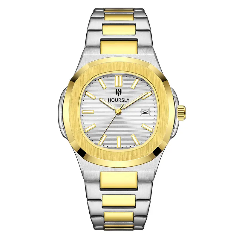 Hoursely Gold Ultra-Thin Men's Quartz Watch - Image 10