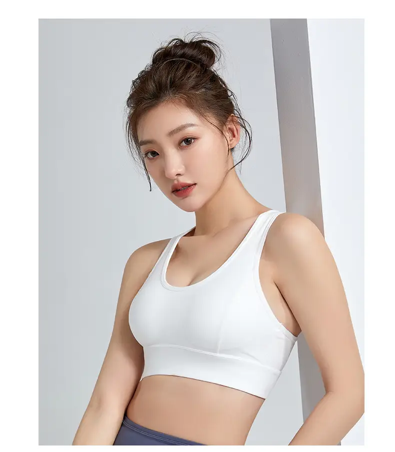 Women's Anti-Sagging Sports Bra Nude Back Closure — feature 15