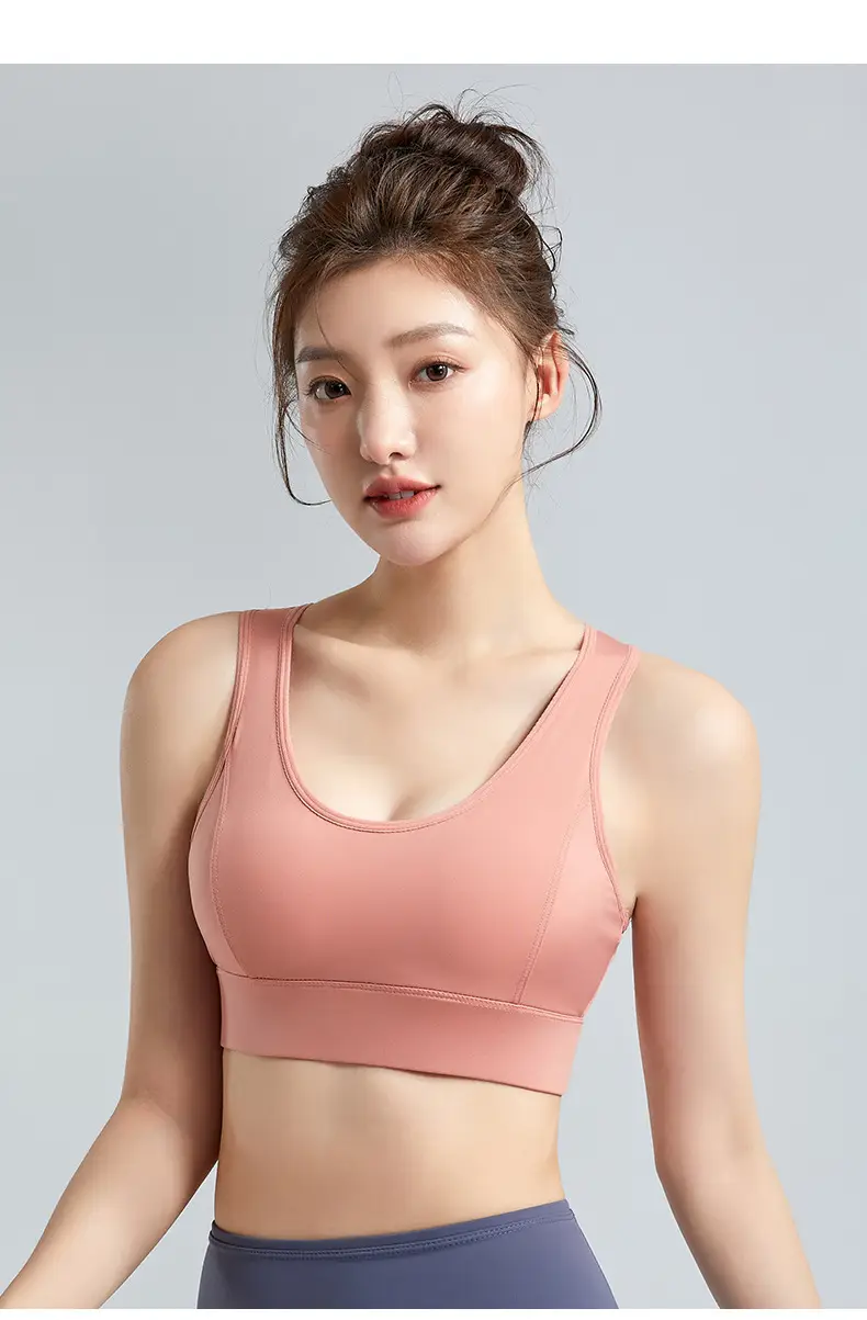 Women's Anti-Sagging Sports Bra Nude Back Closure — feature 5