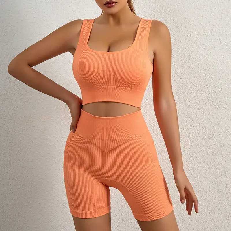 White Ribbed Yoga Vest for Women with Back Closure - Image 31