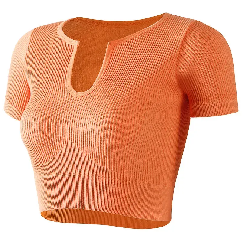White Ribbed Yoga Vest for Women with Back Closure - Image 16
