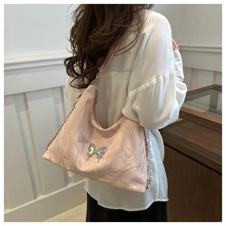Black Butterfly Soft PU Shoulder Bag for Women — feature 18