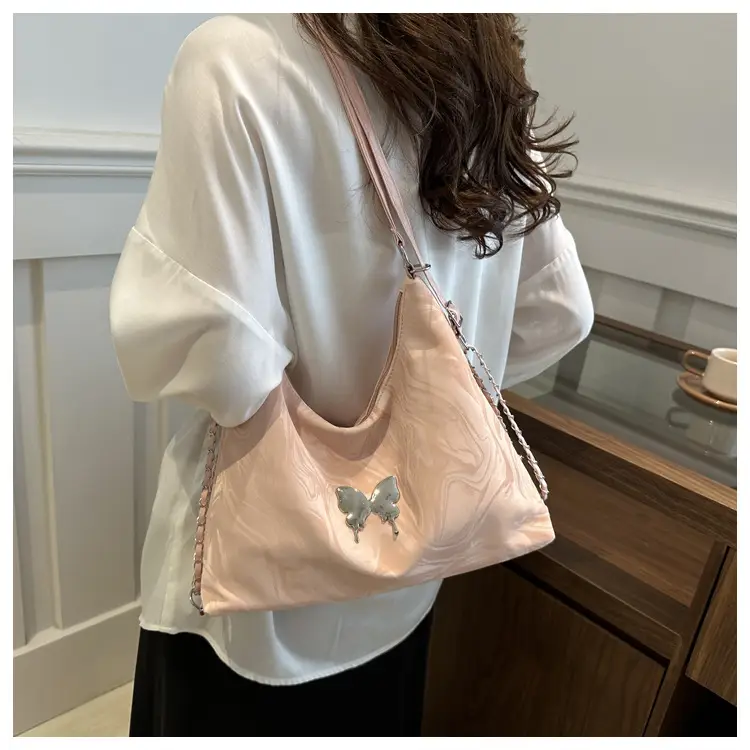 Black Butterfly Soft PU Shoulder Bag for Women — feature 19