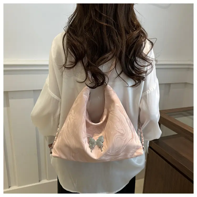 Black Butterfly Soft PU Shoulder Bag for Women — feature 20