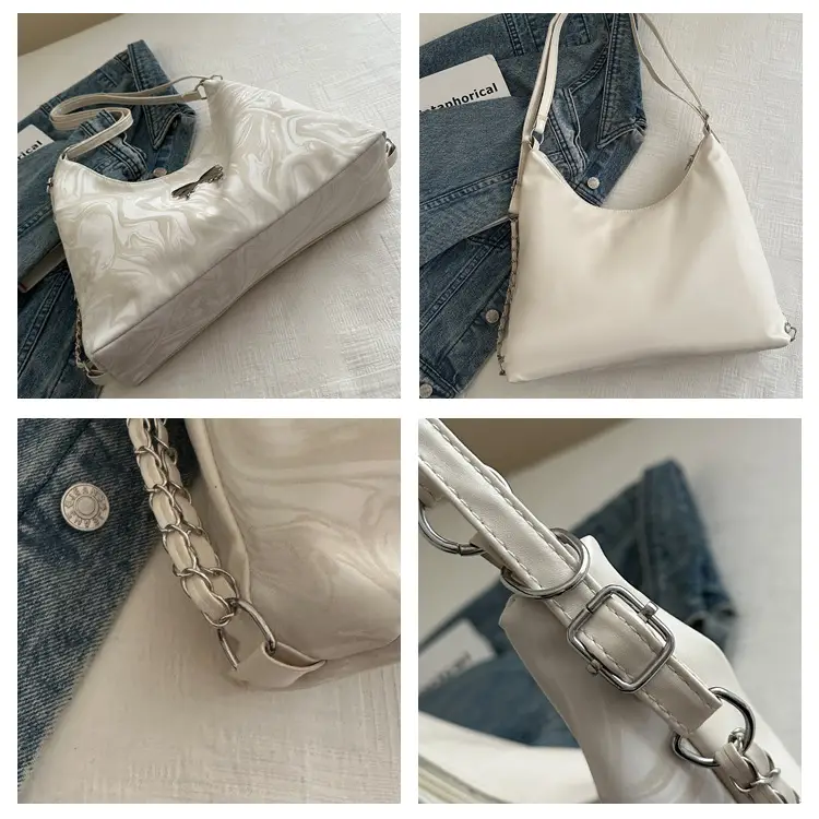Black Butterfly Soft PU Shoulder Bag for Women — feature 9