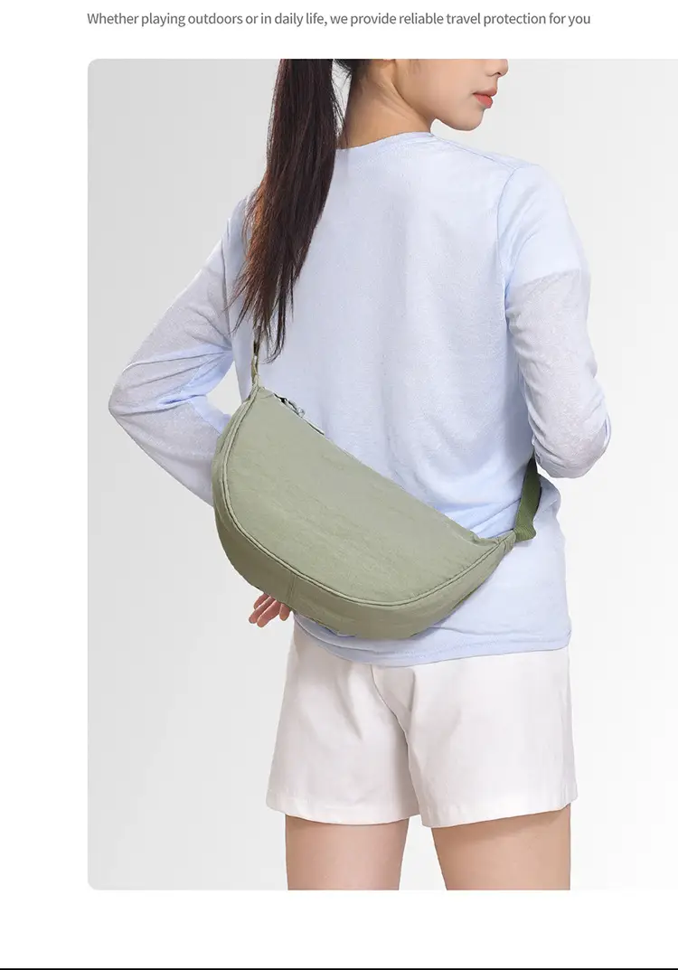 Women's Waterproof Crossbody Bag Black Yellow — feature 5