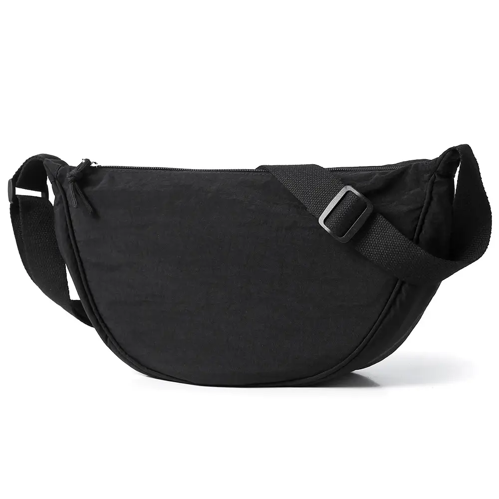 Women's Waterproof Crossbody Bag Black Yellow - Image 11