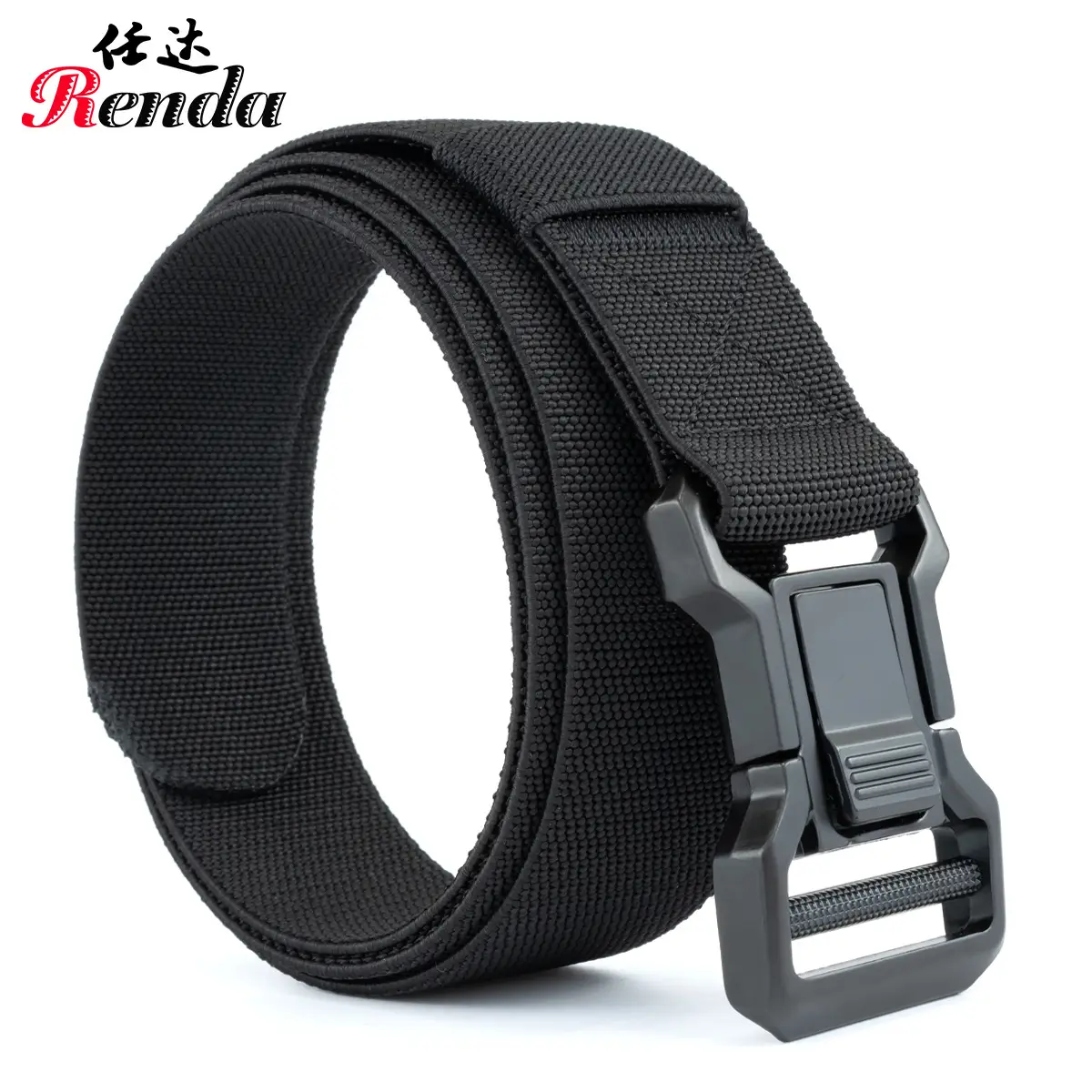 Quick Release Tactical Belt for Men Brown All-Match - Image 8