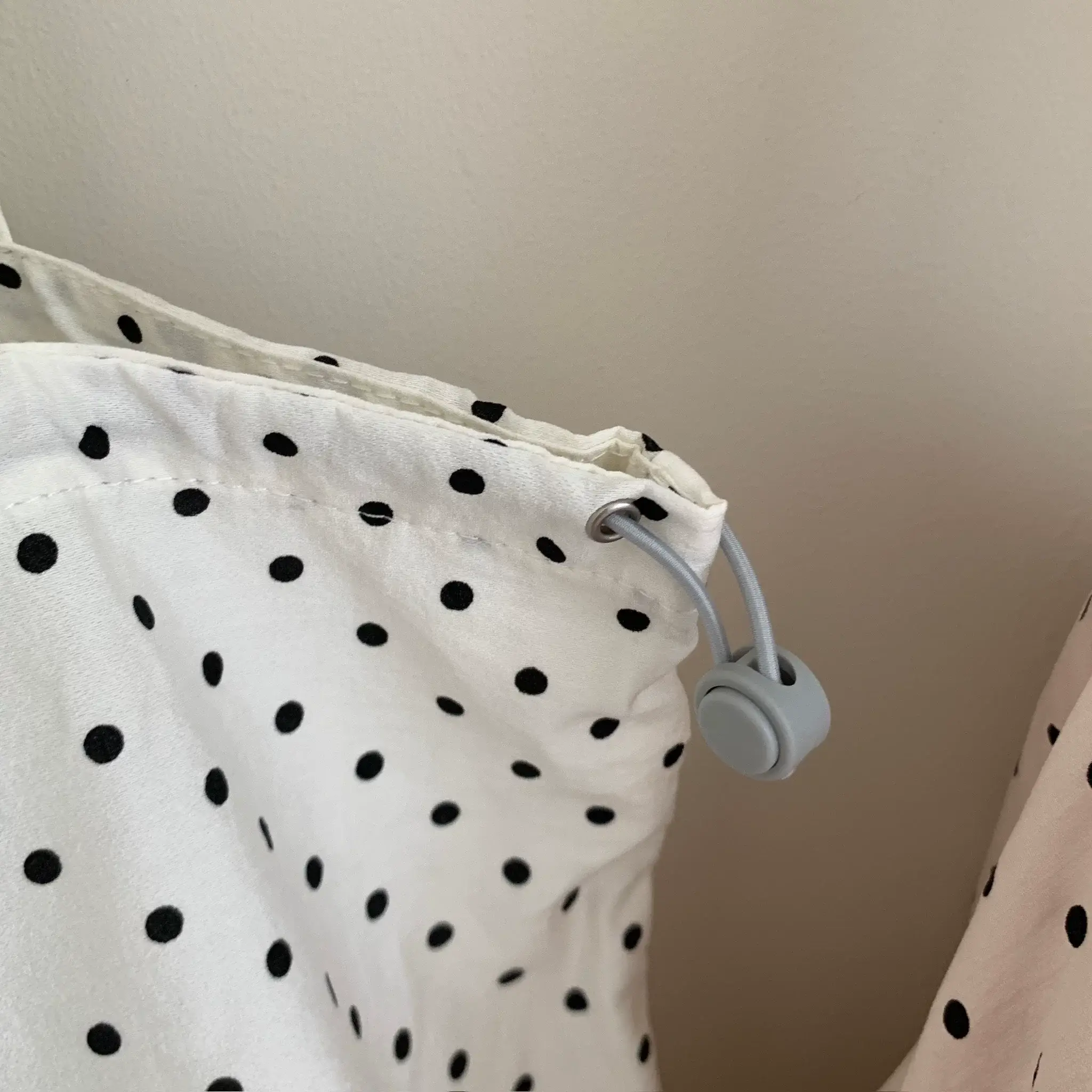 Japanese Style Polka Dot Shoulder Tote Bag Large Capacity — feature 4