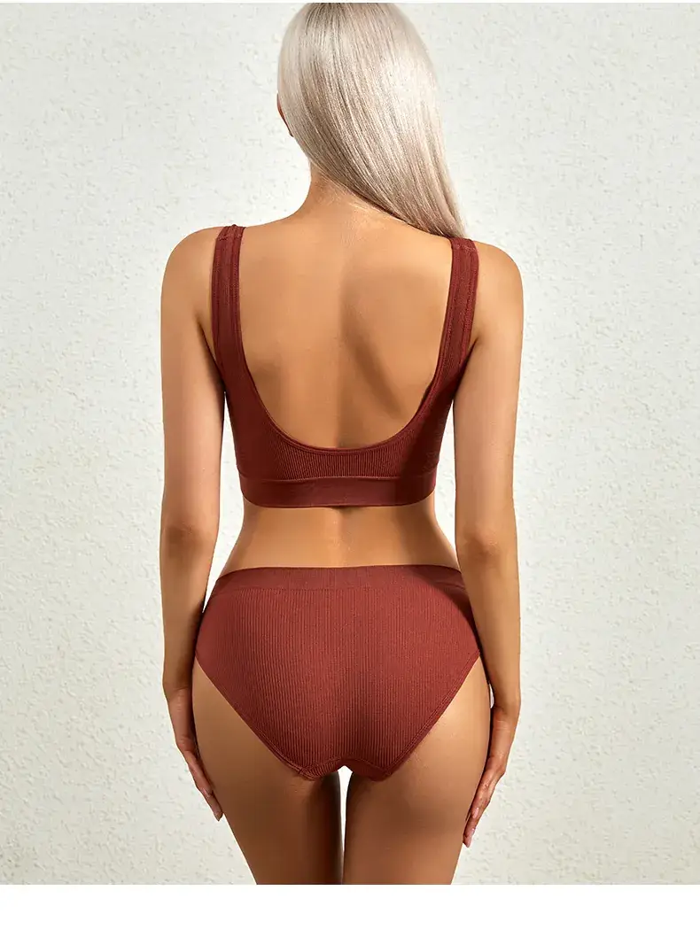Green Threaded Push Up Underwear for Women Large — feature 10